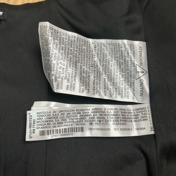 Zara Faux Leather Corset Top XS - Picture 12 of 15